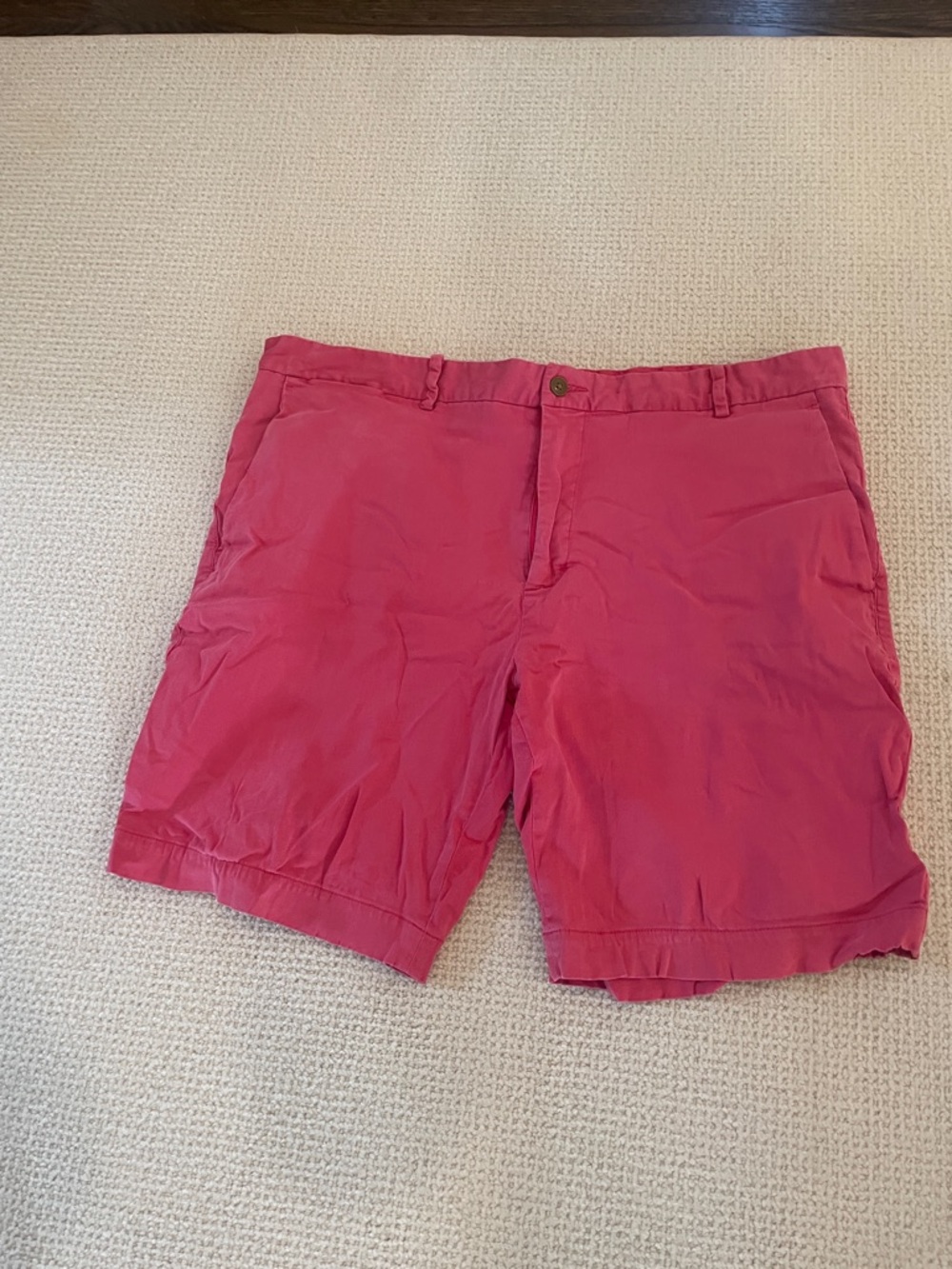Men's B. Draddy Casual Pink Chino Shorts with Embroidery